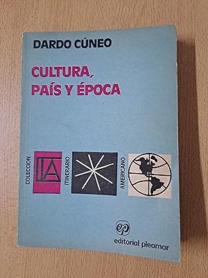 Immagine del venditore per Cultura, pais y epoca venduto da Libros nicos