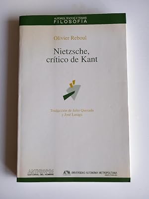 Nietzsche, crítico de Kant
