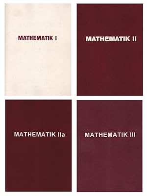 Mathematik; Teile: I (1), II (2), IIa (2a), III (4 Bücher)