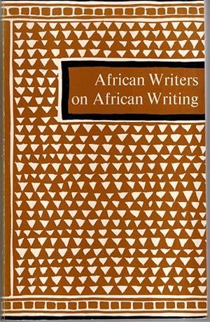 Bild des Verkufers fr African writers on African writing zum Verkauf von High Street Books