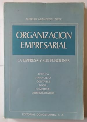 Imagen del vendedor de Organizacin empresarial a la venta por La Leona LibreRa