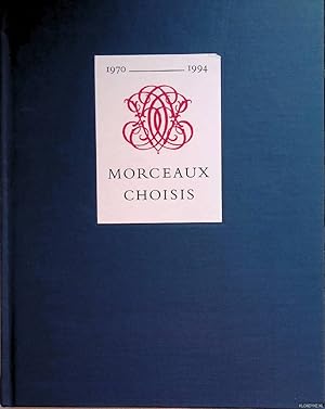 Seller image for Morceaux choisis parmi le acquisitions de la collection Frits Lugt 1970-1994 for sale by Klondyke