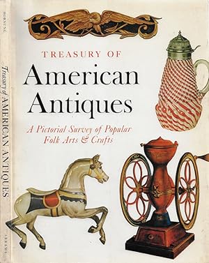 Seller image for Treasury of American Antiques A Pictorial Survey of Popular Folk Arts & Crafts for sale by Biblioteca di Babele