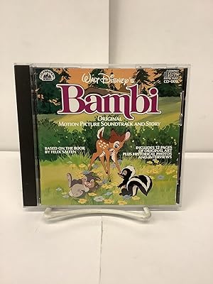 Imagen del vendedor de Walt Disney's Bambi, Original Motion Picture Soundtrack and Story CD-009 a la venta por Chamblin Bookmine