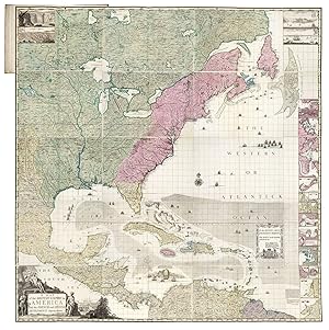 Image du vendeur pour A Map of the British Empire in America with the French and Spanish settlements adjacent thereto. mis en vente par Daniel Crouch Rare Books Ltd