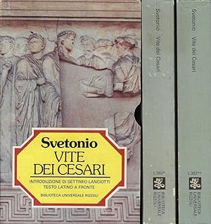 Bild des Verkufers fr Vite dei Cesari. Vol. I e Vol. II zum Verkauf von Biblioteca di Babele