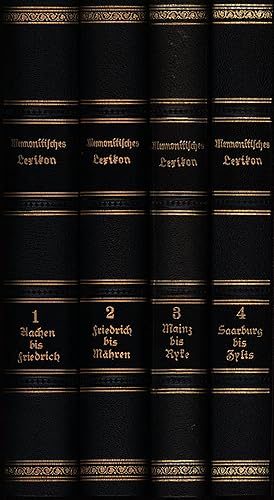 Mennonitisches Lexikon. 4 Bände. Band 1: Aachen bis Friedrich. Band 2: Friedrich bis Mähren. Band...