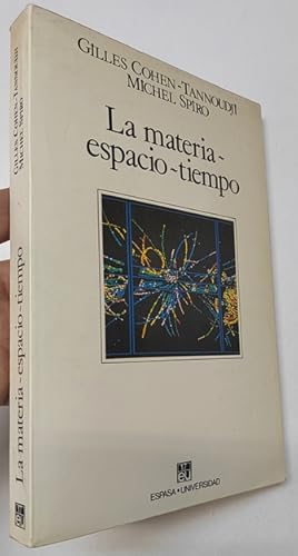 Seller image for La materia-espacio-tiempo for sale by Librera Mamut