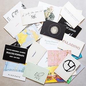 32 invitations from the Galleria Mazzoli