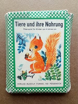 Seller image for Tiere und ihre Nahrung. Quartett Peterspiel for sale by Versandantiquariat Jena