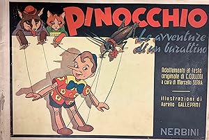 Bild des Verkufers fr Pinocchio. Le avventure di un burattino. zum Verkauf von Borgobooks