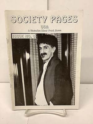 Seller image for Society Pages, A Magazine About Frank Zappa, Issue No. 5 for sale by Chamblin Bookmine