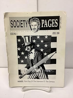 Seller image for Society Pages, A Magazine About Frank Zappa, Issue No. 1 for sale by Chamblin Bookmine