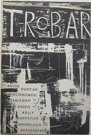 Imagen del vendedor de Trobar. A Magazine of the New Poetry (Number 1) a la venta por Mare Booksellers ABAA, IOBA