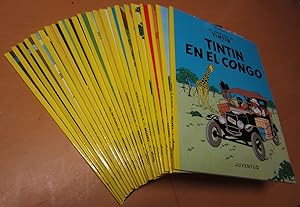 LAS AVENTURAS DE TINTIN Colección Completa 23 TOMOS