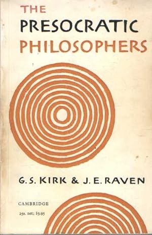 Bild des Verkufers fr The Presocratic Philosophers. A Critical History with a Selection of Texts zum Verkauf von Bij tij en ontij ...