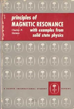 Seller image for Principles Of Magnetic Resonance. With Examples From Solid State Physics for sale by Bij tij en ontij ...