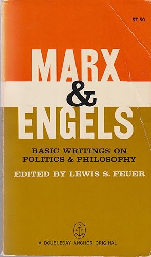 Bild des Verkufers fr Marx & Engels: Basic Writings on Politics and Philosophy zum Verkauf von Robinson Street Books, IOBA