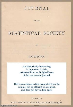 Seller image for The Organisation of Imperial Statistics. An uncommon original article from the Journal of the Royal Statistical Society of London, 1920. for sale by Cosmo Books