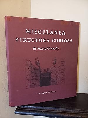 Seller image for Miscelanea Structura Curiosa by Samuel Chearnley for sale by Temple Bar Bookshop