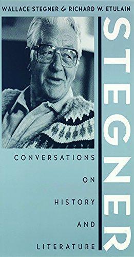 Bild des Verkufers fr Stegner: Conversations on History and Literature (Western Literature Series) zum Verkauf von WeBuyBooks