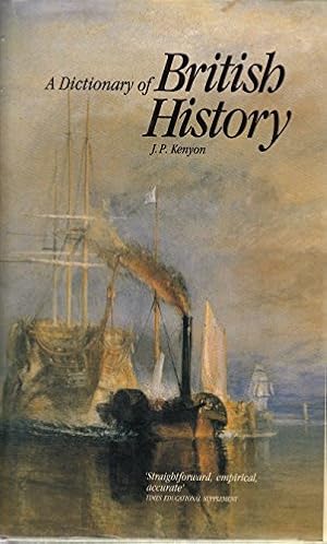 Seller image for Dictionary British History for sale by WeBuyBooks