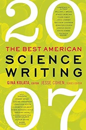 Bild des Verkufers fr The Best American Science Writing zum Verkauf von WeBuyBooks