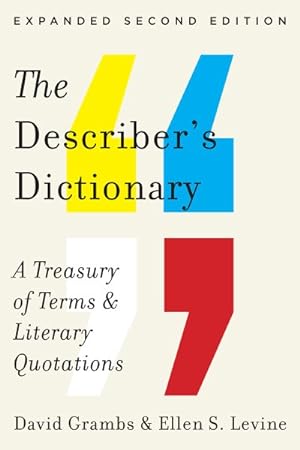 Seller image for Describer's Dictionary : A Treasury of Terms and Literary Quotations for sale by GreatBookPricesUK