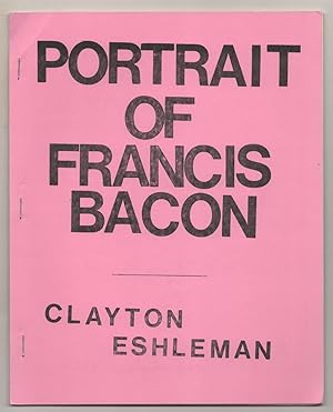 Seller image for Portrait of Francis Bacon for sale by Jeff Hirsch Books, ABAA