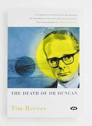 Seller image for The Death of Dr Duncan for sale by Adelaide Booksellers