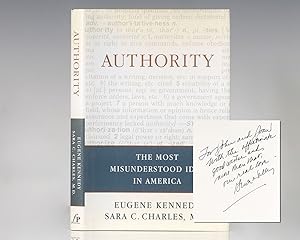 Imagen del vendedor de Authority: The Most Misunderstood Idea in America. a la venta por Raptis Rare Books