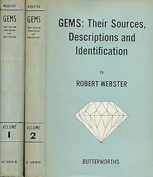 Bild des Verkufers fr Gems. Their Sources, Descriptions and Identification. 2 volume set zum Verkauf von Barter Books Ltd
