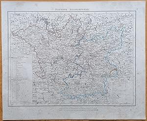 Seller image for Sohr Original Map Germany Brandenburg - 1844 for sale by raremapexchange