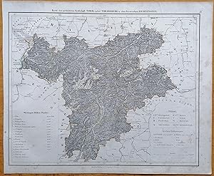 Imagen del vendedor de Sohr Original Map Tirol Lichtenstein - 1844 a la venta por raremapexchange