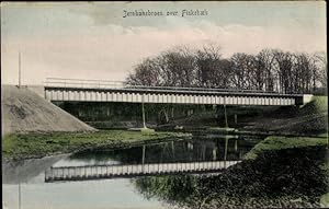 Ansichtskarte / Postkarte Dänemark, Jernbanebroen over Fiskebaek