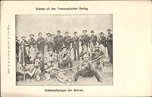 Ansichtskarte / Postkarte Südafrika, Schieteoefeningen der Boeren, Transvaal, Burenkrieg