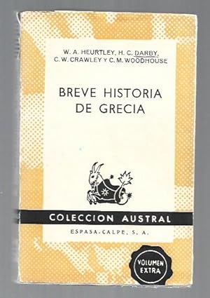Bild des Verkufers fr BREVE HISTORIA DE GRECIA zum Verkauf von Desvn del Libro / Desvan del Libro, SL
