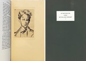 Imagen del vendedor de Op bezoek bij John Buckland Wright. (Met een originele houtgravure en een originele kopergravure van John Buckland Wright). a la venta por Fokas Holthuis