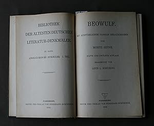 Beowulf. Mit ausführlichem Glossar.