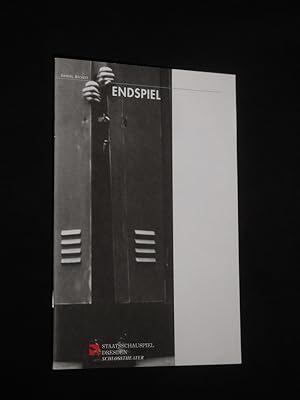 Seller image for Programmheft Staatsschauspiel Dresden, Schlosstheater 1999/2000. ENDSPIEL von Beckett. Insz.: Hasko Weber, Bhne/ Kostme: Frank Hnig. Mit Gerhard Hhndel, Winnie Bwe, Sebastian Kowski und Lars Jung for sale by Fast alles Theater! Antiquariat fr die darstellenden Knste