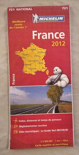 France Straßenkarte 1:1000000.