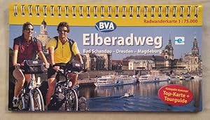 Bild des Verkufers fr Elberadweg Bad Schandau - Dresden - Magdeburg - Radwanderkarte 1 : 75 000. zum Verkauf von KULTur-Antiquariat