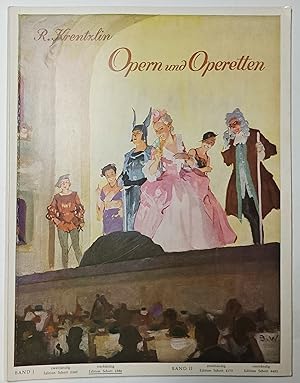 Bild des Verkufers fr Opern und Operetten - Die schnsten Melodien in leichter Spielbarkeit Band 1 - vierhndig. zum Verkauf von KULTur-Antiquariat