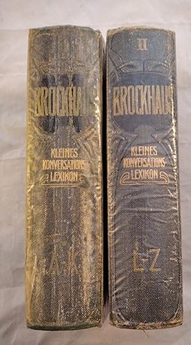 Brockhaus Kleines Konversations-Lexikon in 2 Bänden.