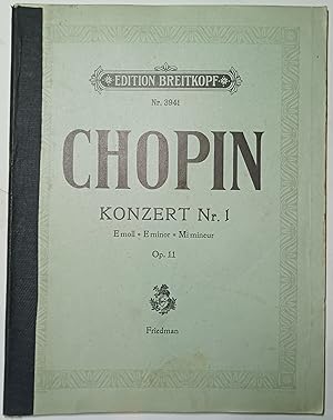 Chopin - Konzert Nr. 1 E moll.