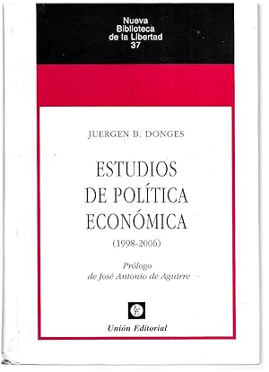 Estudios de política económica