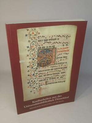 Bild des Verkufers fr Kostbarkeiten aus der Universittsbibliothek Dsseldorf Mittelalterliche Handschriften und Alte Drucke zum Verkauf von ANTIQUARIAT Franke BRUDDENBOOKS