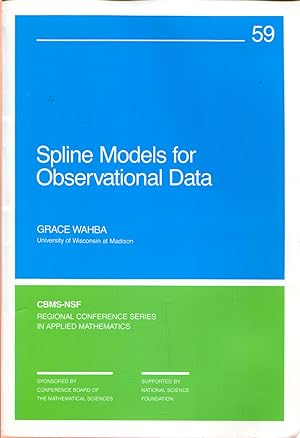 Imagen del vendedor de Spline Models for Observational Data a la venta por Sylvain Par