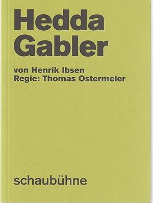 Imagen del vendedor de Programmheft Henrik Ibsen HEDDA GABLER Premiere 26. Oktober 2005 44. Spielzeit 2005 / 2006 a la venta por Programmhefte24 Schauspiel und Musiktheater der letzten 150 Jahre