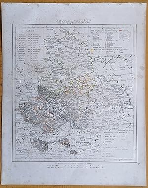 Seller image for Sohr Original Map Germany Provinz Sachsen - 1844 for sale by raremapexchange